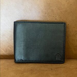 Dunhill Black Leather Wallet
